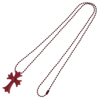 Chrome Hearts Necklace Red (Silver 8.66g)