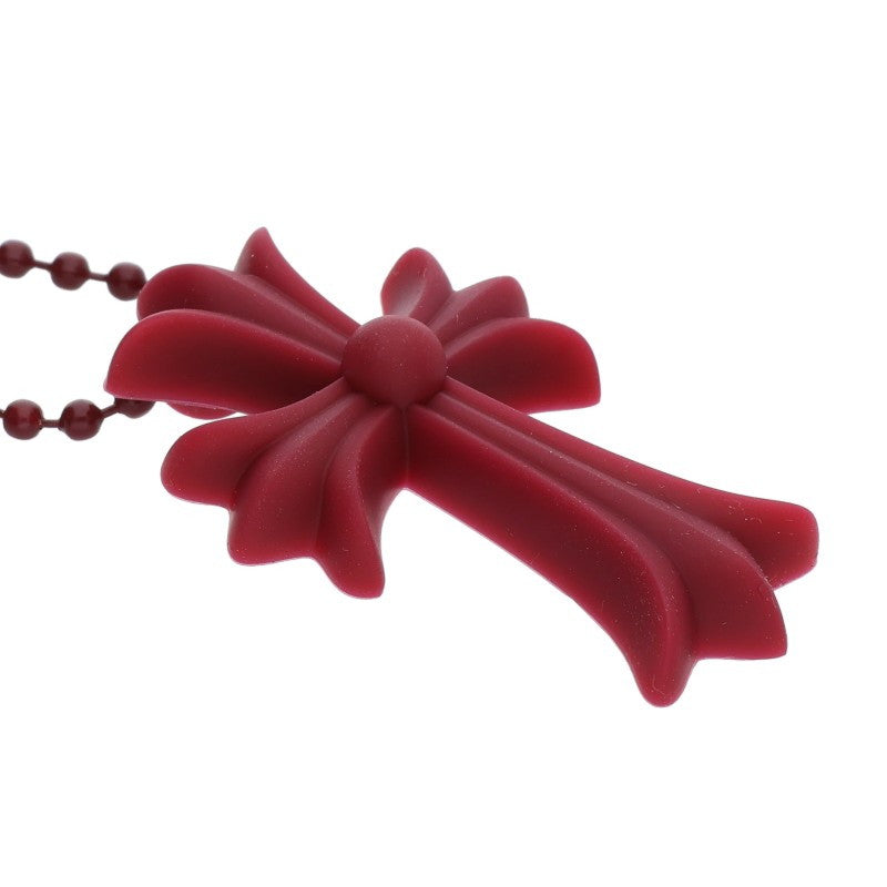 Chrome Hearts Necklace Red (Silver 8.66g)