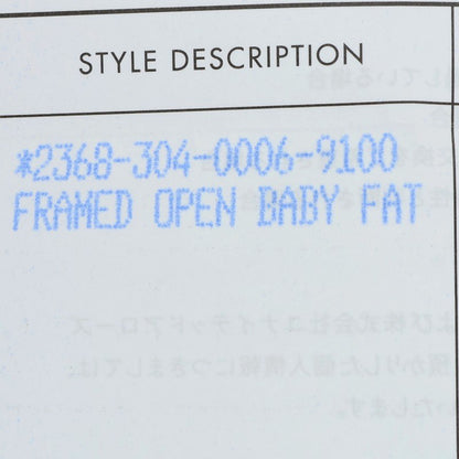 Chrome Hearts 22K Framed Open Baby Fat Charm Size ONE SIZE