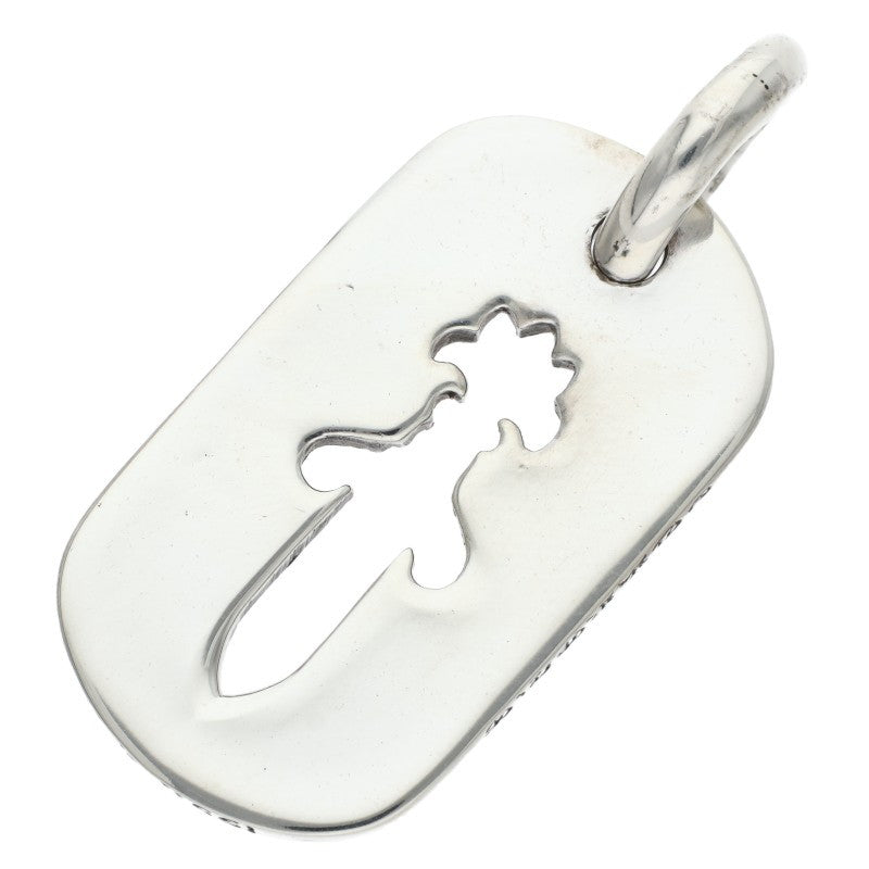 Chrome Hearts D TAG SML CO DAG Silver Dog Tag Size ONE SIZE