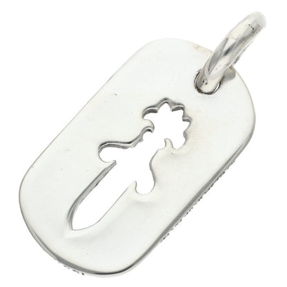Chrome Hearts D TAG SML CO DAG Silver Dog Tag Size ONE SIZE