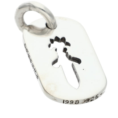 Chrome Hearts D TAG SML CO DAG Silver Dog Tag Size ONE SIZE