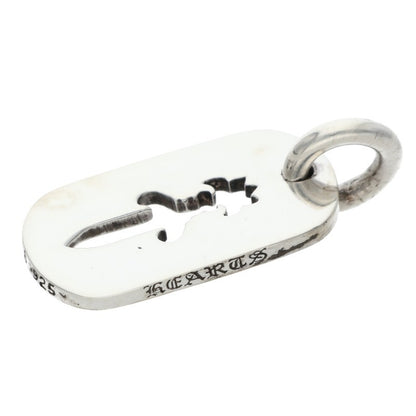 Chrome Hearts D TAG SML CO DAG Silver Dog Tag Size ONE SIZE