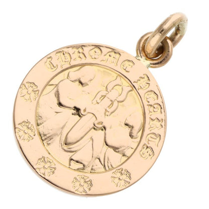 Chrome Hearts 22K Angel Medal V2 Gold Charm Size ONE SIZE