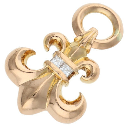 Chrome Hearts 22K BS Fleur Charm 2 Diamond