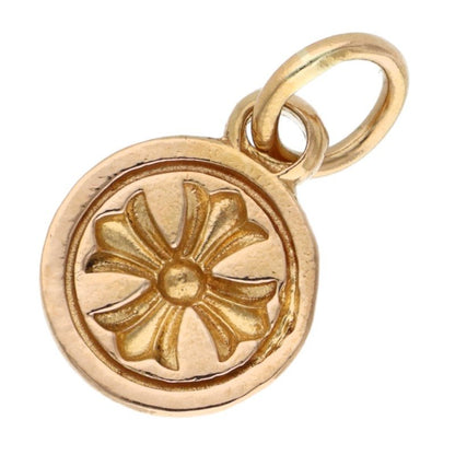 Chrome Hearts 22K Inverted CH Plus Yellow Gold Size ONE SIZE