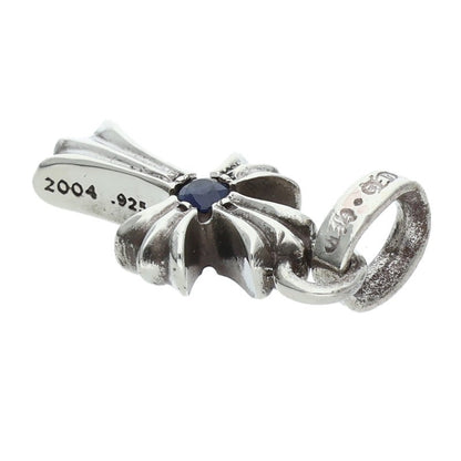Chrome Hearts Baby Fat Cross 1 Sapphire Silver Size ONE SIZE