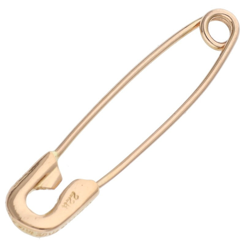Chrome Hearts 22K Small Safety Pin Pave Size ONE SIZE