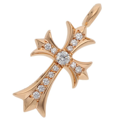 Chrome Hearts 22K Tiny Fat Cross Pave Diamond Size ONE SIZE