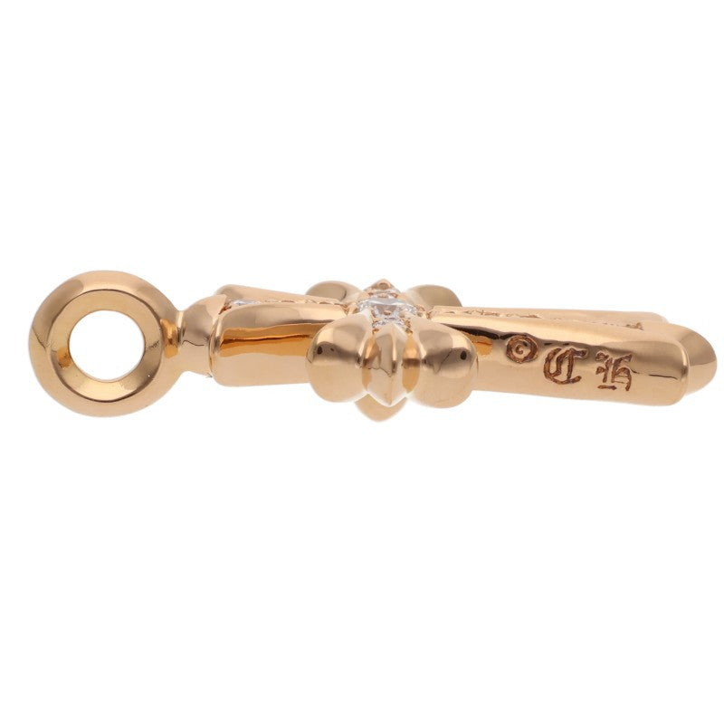 Chrome Hearts 22K Tiny Fat Cross Pave Diamond Size ONE SIZE