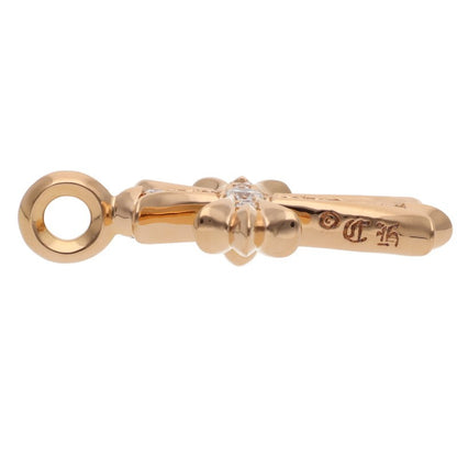 Chrome Hearts 22K Tiny Fat Cross Pave Diamond Size ONE SIZE