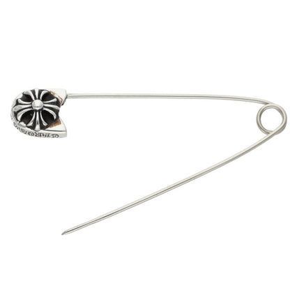 Chrome Hearts Large Safety Pin Silver Charm Size ONE SIZE