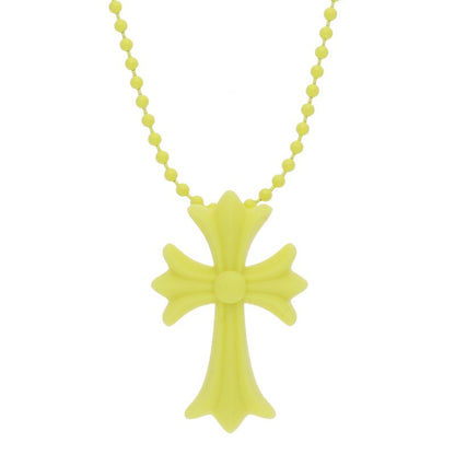 Chrome Hearts Small Rubber Yellow (Silver 8.83g)