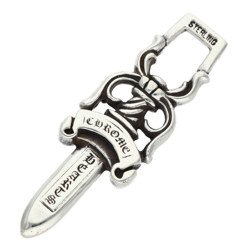 Chrome Hearts #10 Dagger Pendant Sterling Size ONE Silver