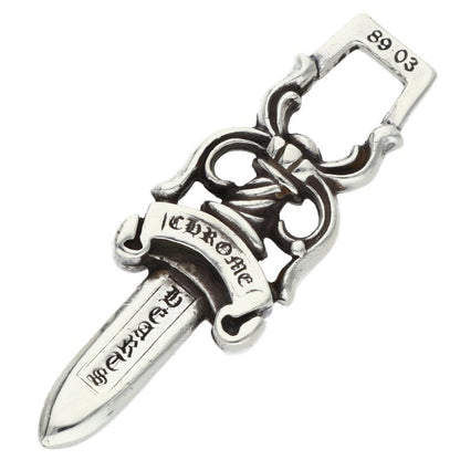 Chrome Hearts #10 Dagger Pendant Sterling Size ONE Silver