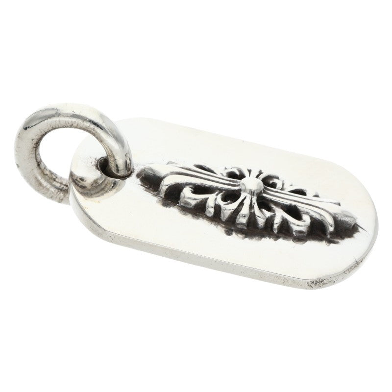 Chrome Hearts Raised Dog Tag Pendant 925 Size ONE SIZE