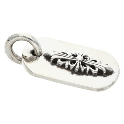 Chrome Hearts Raised Dog Tag Pendant 925 Size ONE SIZE