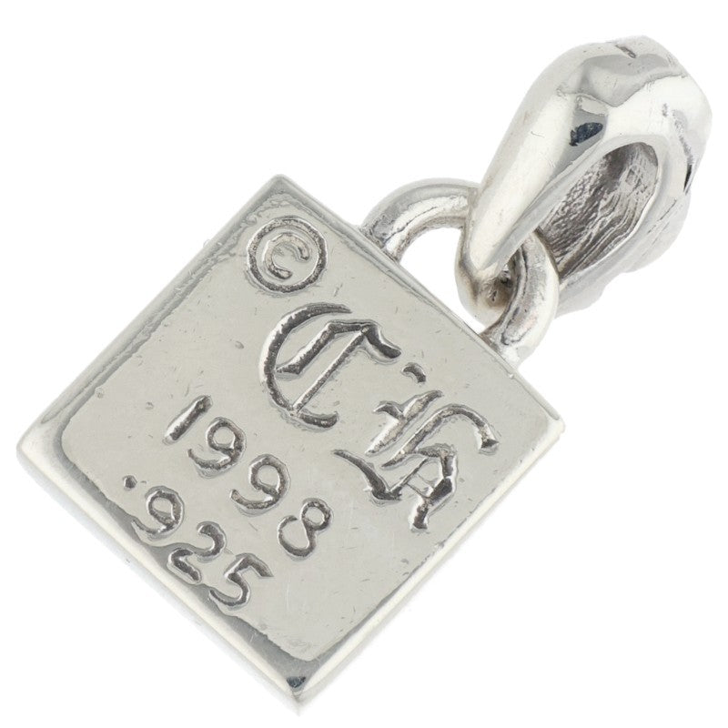 Chrome Hearts Framed CH Plus Charm 925 Silver Size ONE SIZE