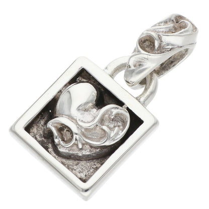 Chrome Hearts Framed Heart Charm 925 Silver Size ONE SIZE
