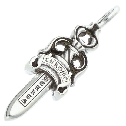 Chrome Hearts Double Dagger Pendant 925 Silver Size ONE SIZE