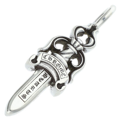 Chrome Hearts Double Dagger Pendant 925 Silver Size ONE SIZE