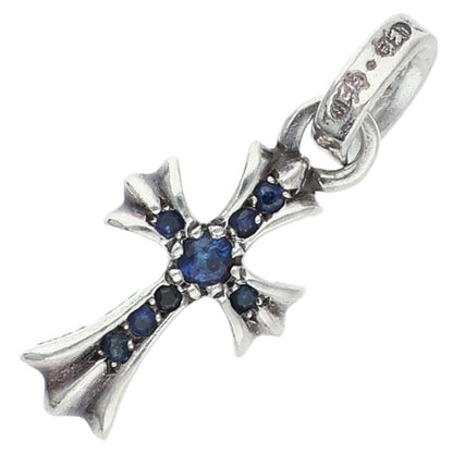 Chrome Hearts Baby Fat Pave Sapphire Charm 925 Size ONE SIZE