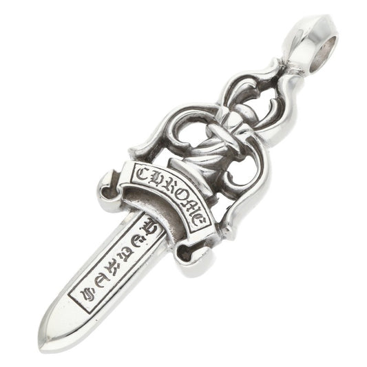 Chrome Hearts Large Dagger Silver Necklace Top Size ONE SIZE