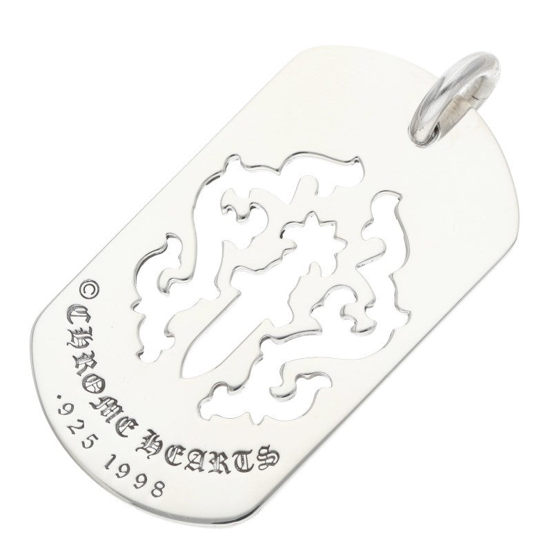 Chrome Hearts Dagger Cutout Large Dog Tag Size ONE SIZE