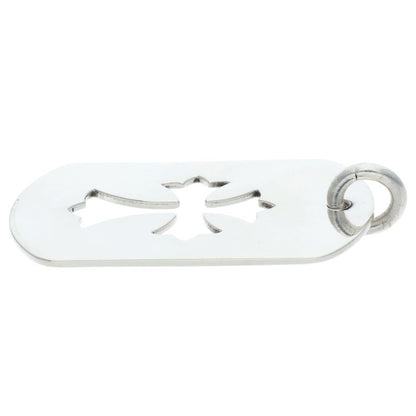 Chrome Hearts Cutout Cross Large Dog Tag