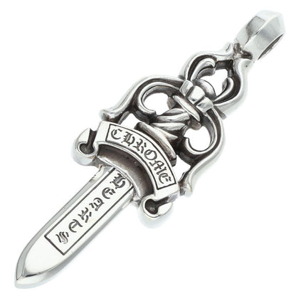 Chrome Hearts Large Dagger Pendant Silver Size ONE SIZE