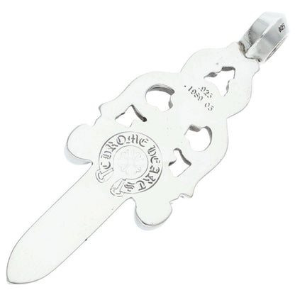 Chrome Hearts Large Dagger Pendant Silver Size ONE SIZE