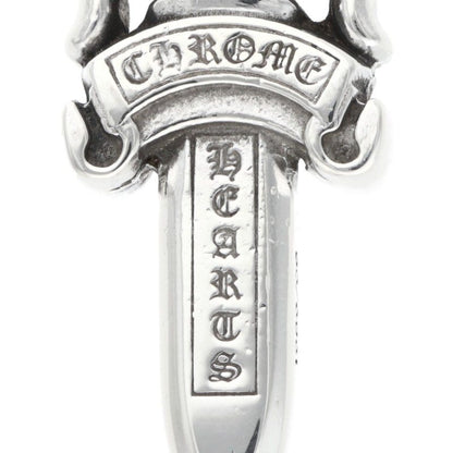 Chrome Hearts Double Dagger Silver Necklace