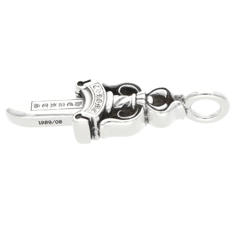 Chrome Hearts Double Dagger Silver Necklace