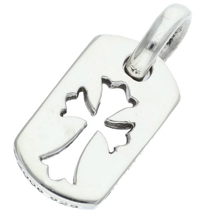 Chrome Hearts 925 Tiny Cutout Cross Dog Tag Size ONE SIZE
