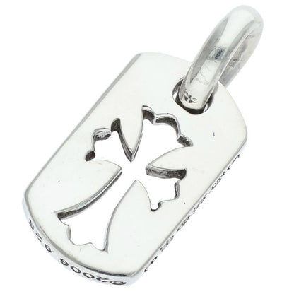 Chrome Hearts 925 Tiny Cutout Cross Dog Tag Size ONE SIZE