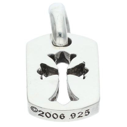 Chrome Hearts 925 Tiny Cutout Cross Dog Tag Size ONE SIZE