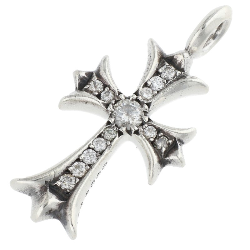 Chrome Hearts Tiny Fat Cross Diamond Pendant Size ONE SIZE