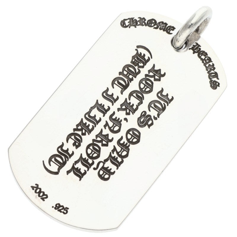 Chrome Hearts 925 Large Lip & Tongue Dog Tag Size ONE SIZE