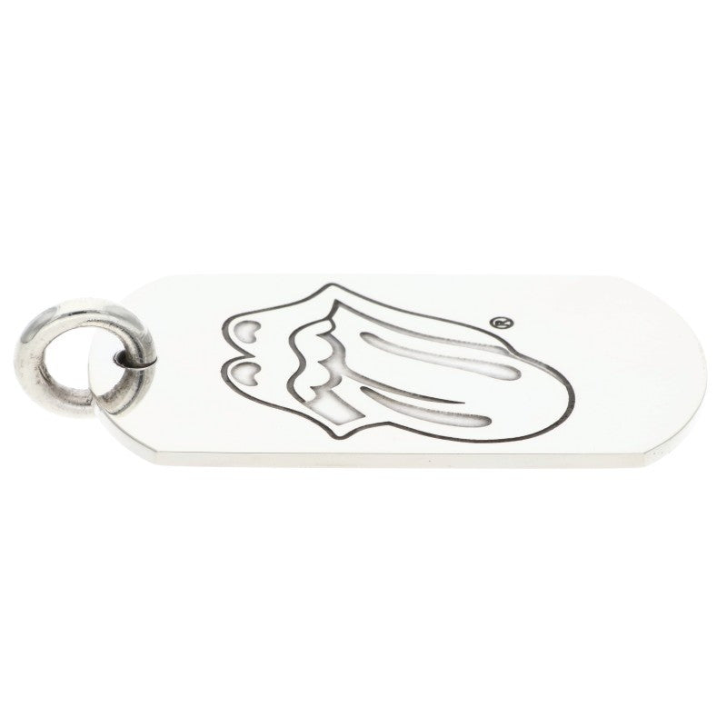 Chrome Hearts 925 Large Lip & Tongue Dog Tag