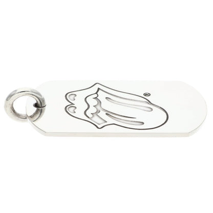 Chrome Hearts 925 Large Lip & Tongue Dog Tag