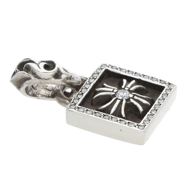 Chrome Hearts 925 Framed CH Plus Pave Diamond Size ONE Multi