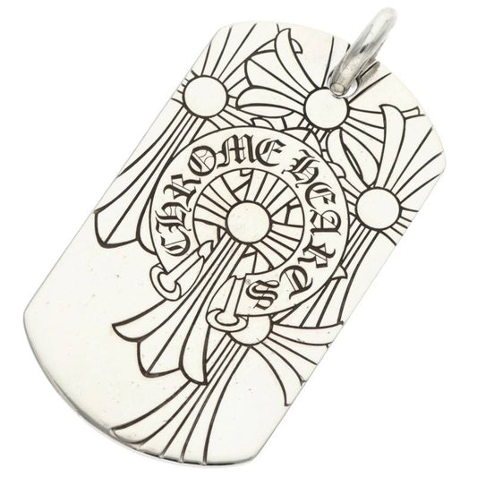 Chrome Hearts 925 God Bless Large Dog Tag Size ONE SIZE