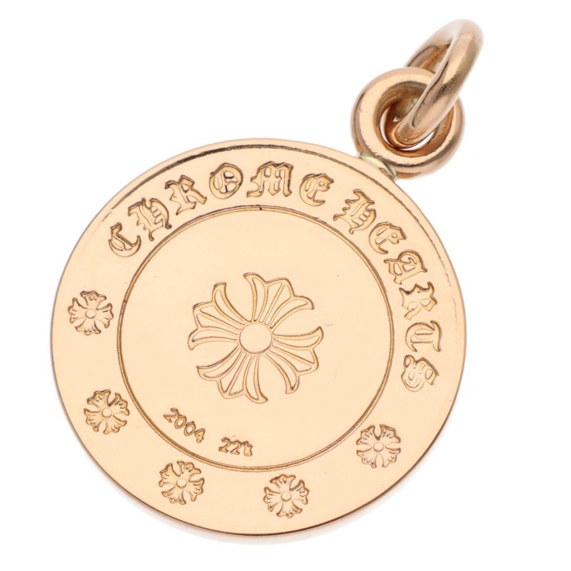 Chrome Hearts 22K Angel Medal Pave Diamond Size ONE SIZE