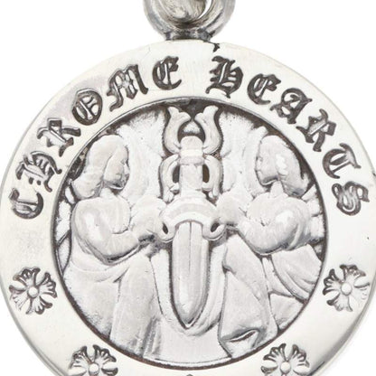 Chrome Hearts 925 Angel Medal Charm V2 Silver Size ONE SIZE