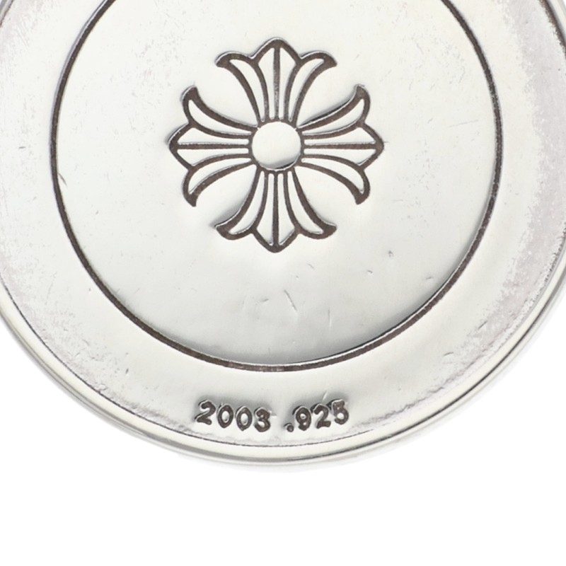 Chrome Hearts 925 Angel Medal Charm V2 Silver Size ONE SIZE