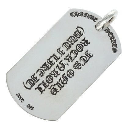 Chrome Hearts 925 Large Lip & Tongue Dog Tag Size ONE Silver