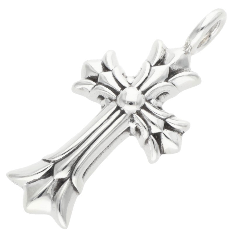 Chrome Hearts Double CH Cross Silver Pendant Size ONE SIZE