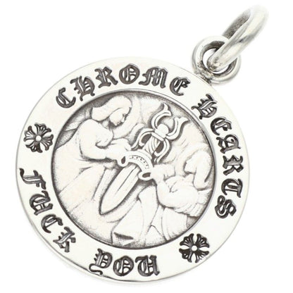 Chrome Hearts Angel Medal Charm V1 Silver Size ONE SIZE