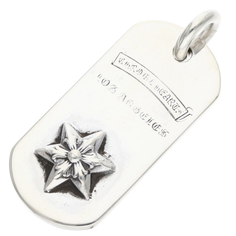 Chrome Hearts LA Raised Star Dog Tag 925 Size ONE SIZE