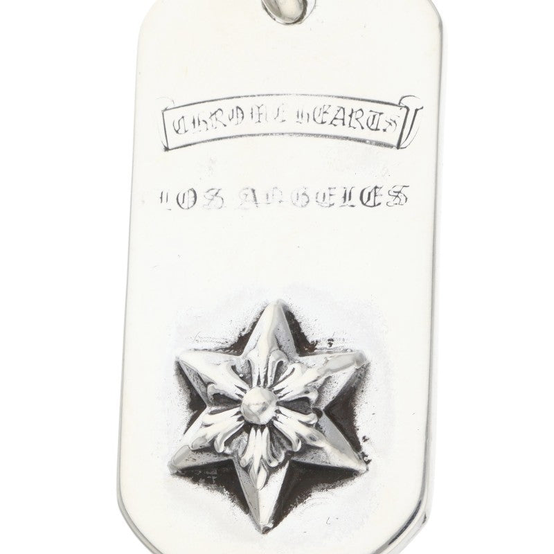 Chrome Hearts LA Raised Star Dog Tag 925 Size ONE SIZE
